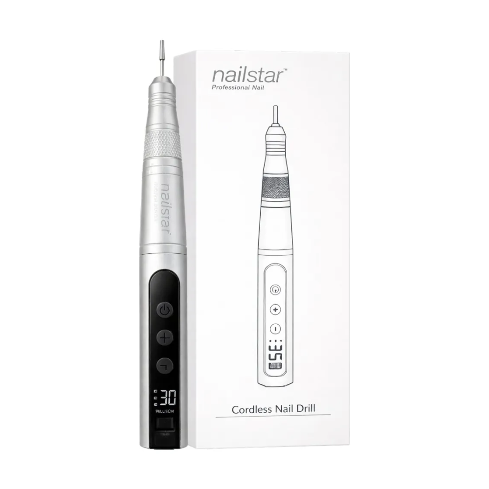 Torno Nailstar Plateado Inalámbrico 35rpm