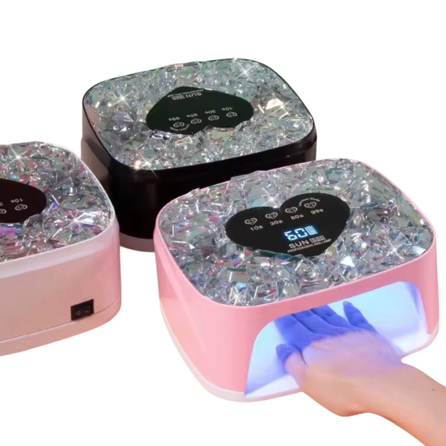 Lámpara Inalámbrica Sun S50 36 Led Rosado