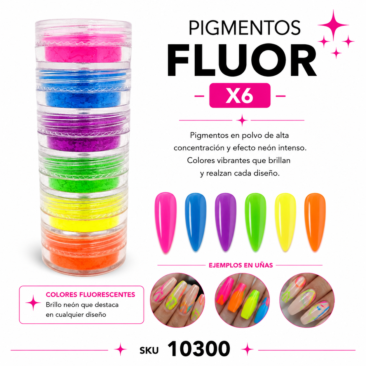 Pigmentos Fluor X6