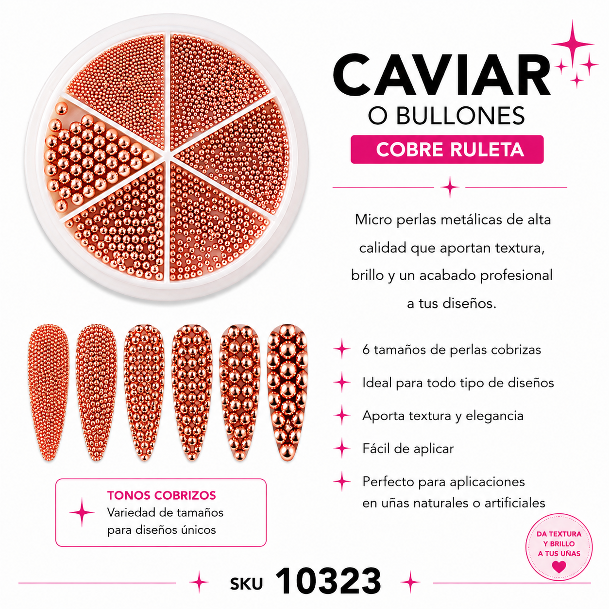 Caviar Builones Cobre Ruleta