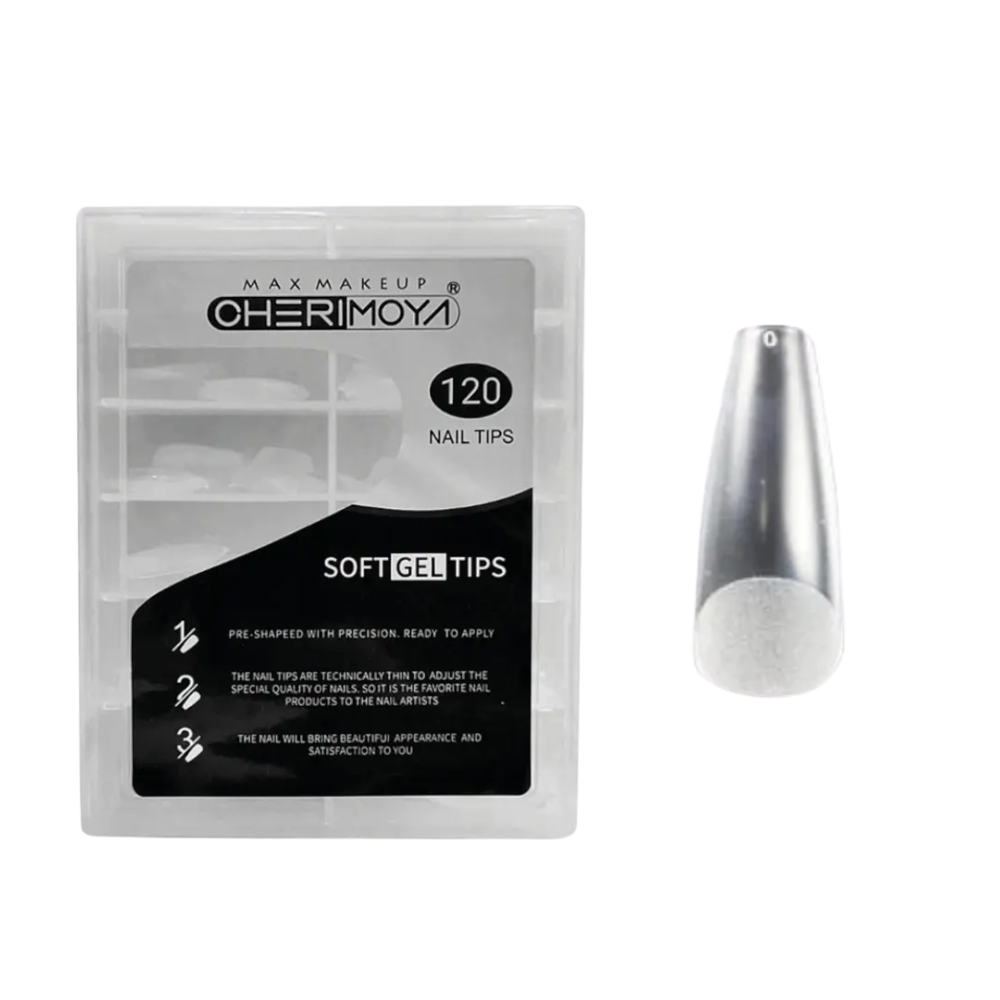 Tips Soft Gel Coffin Largo 120 Cherimoya