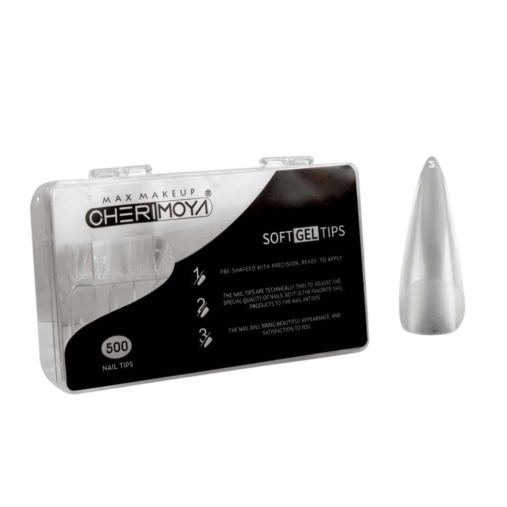 Tips Soft Gel Stiletto 500 Cherimoya