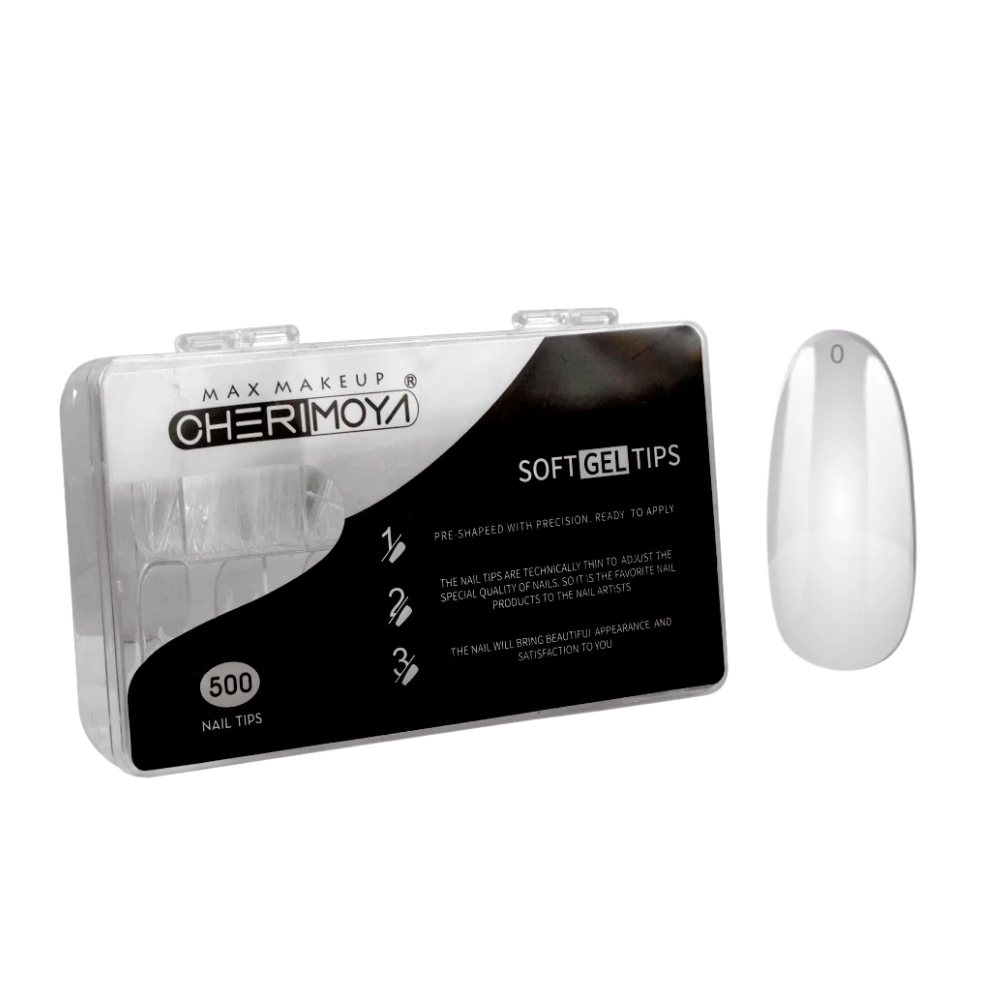Tips Soft Gel Oval 500 Cherimoya