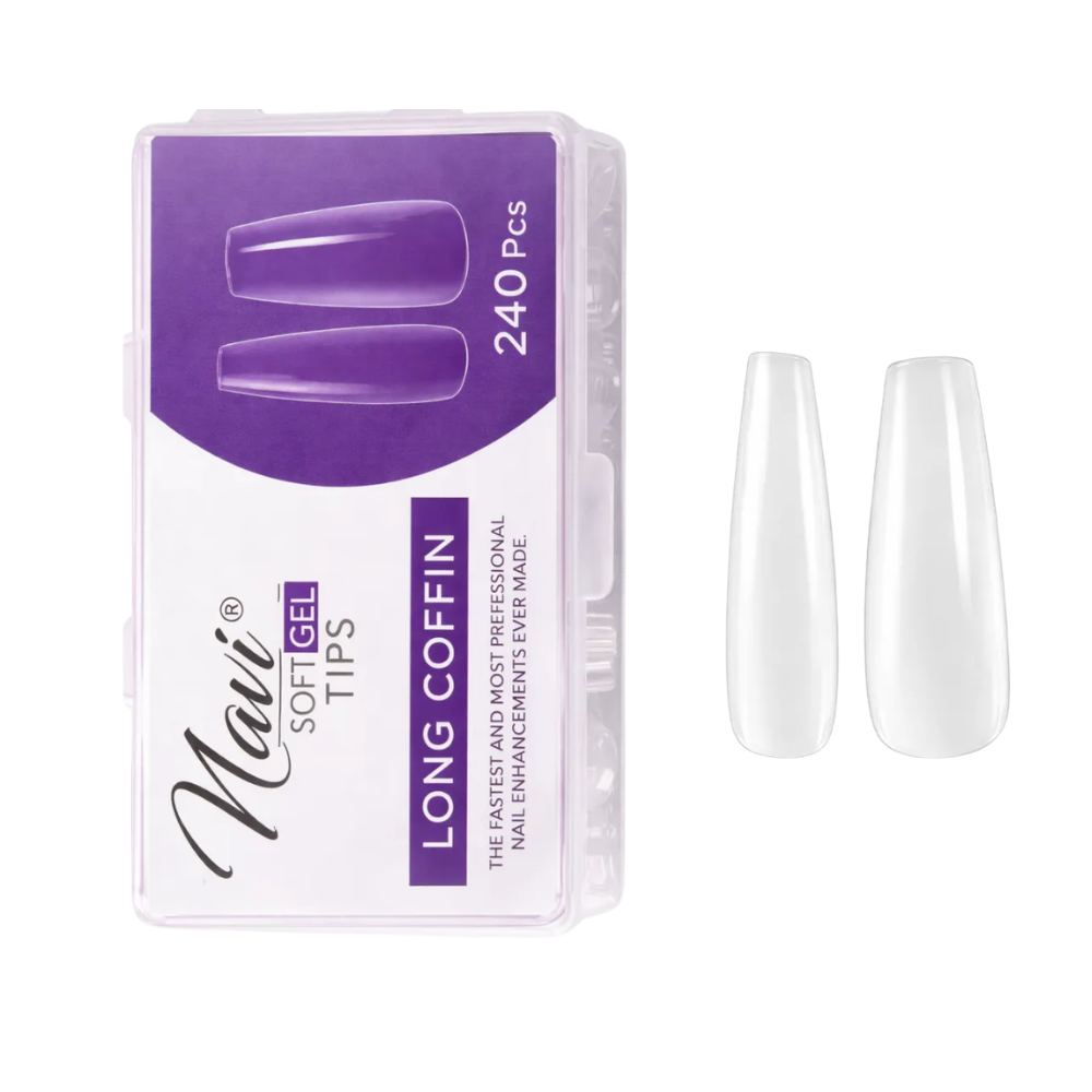 Tips Soft Gel Navi Long 240 Pcs Navi