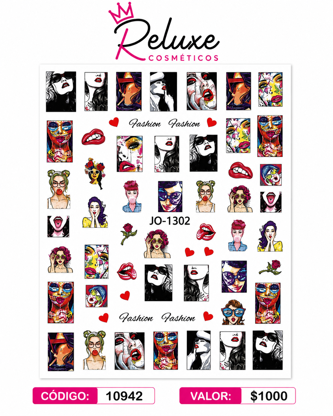 Sticker Mujer Sexy Jo-1302