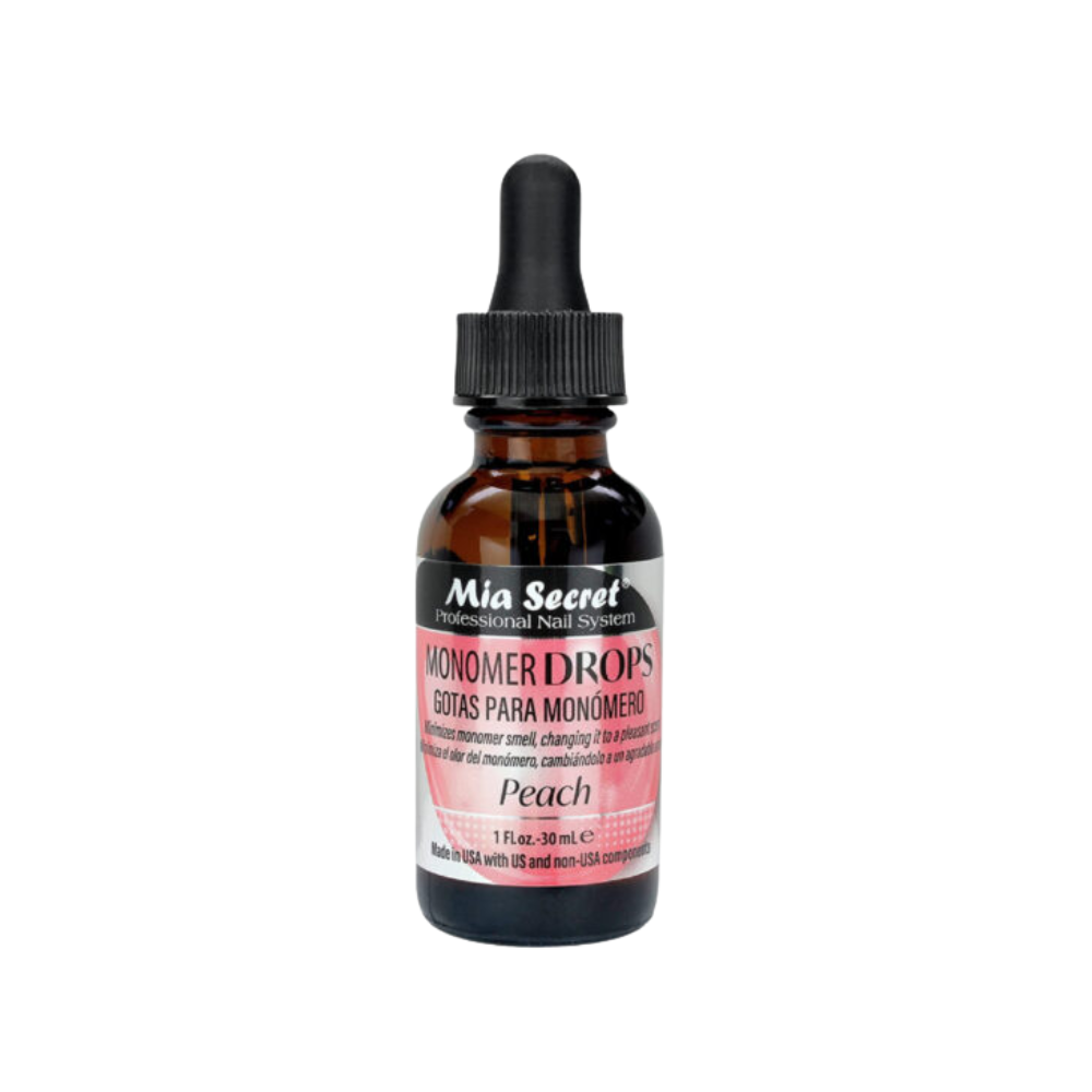 Gotas Para Monomero Aromatizante Mia Secret 30ml Peach
