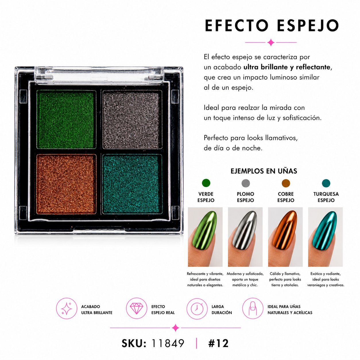 Efecto Espejo 4 Tonos #12