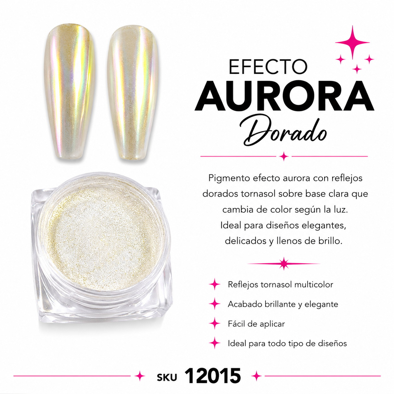 Efecto Aurora Dorado