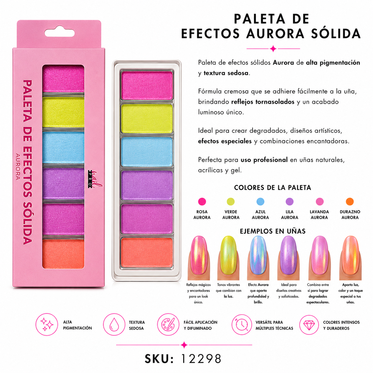 Caja Efecto Aurora X6 Tonos