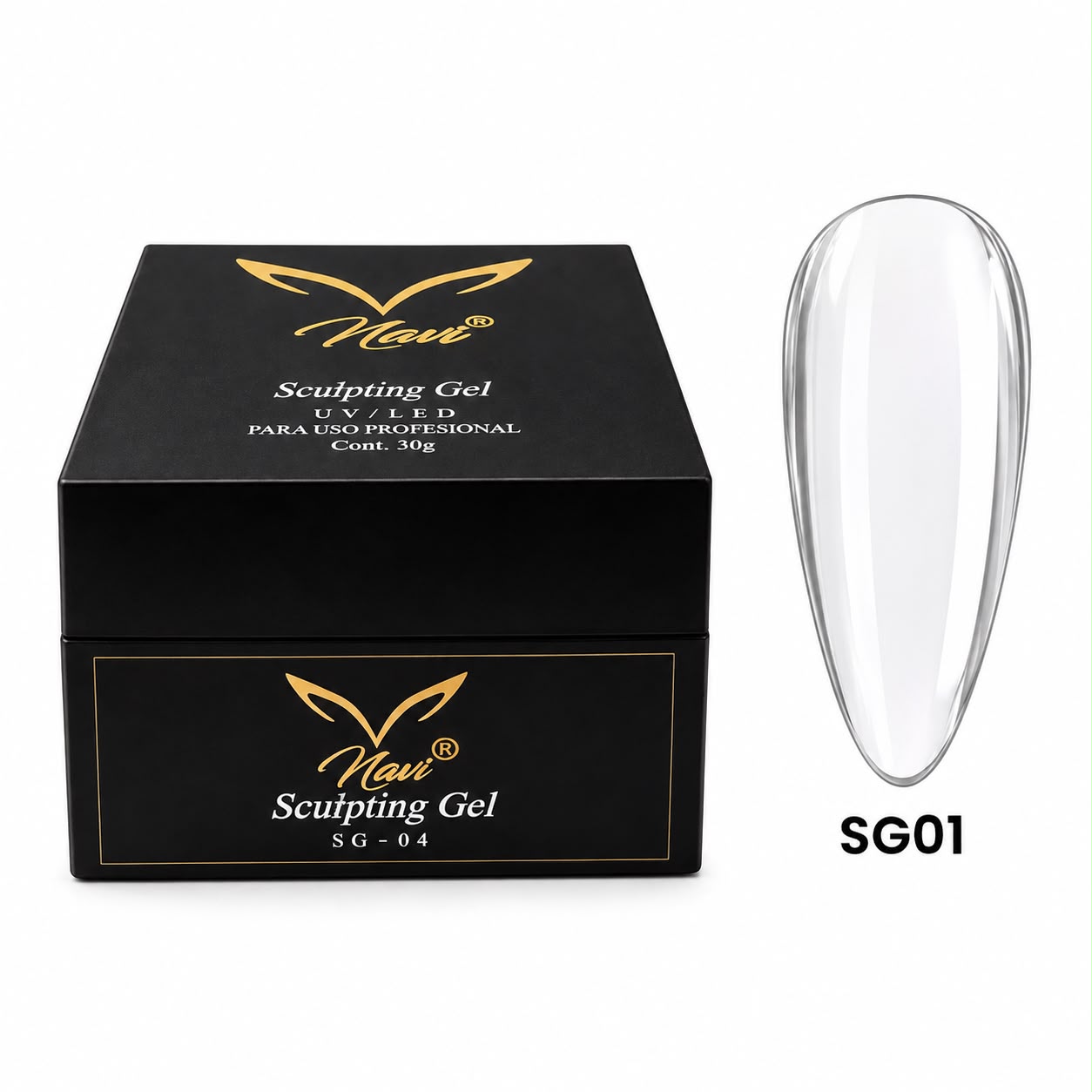 Sculpting Gel Nivelable Navi 30G Clear SG01