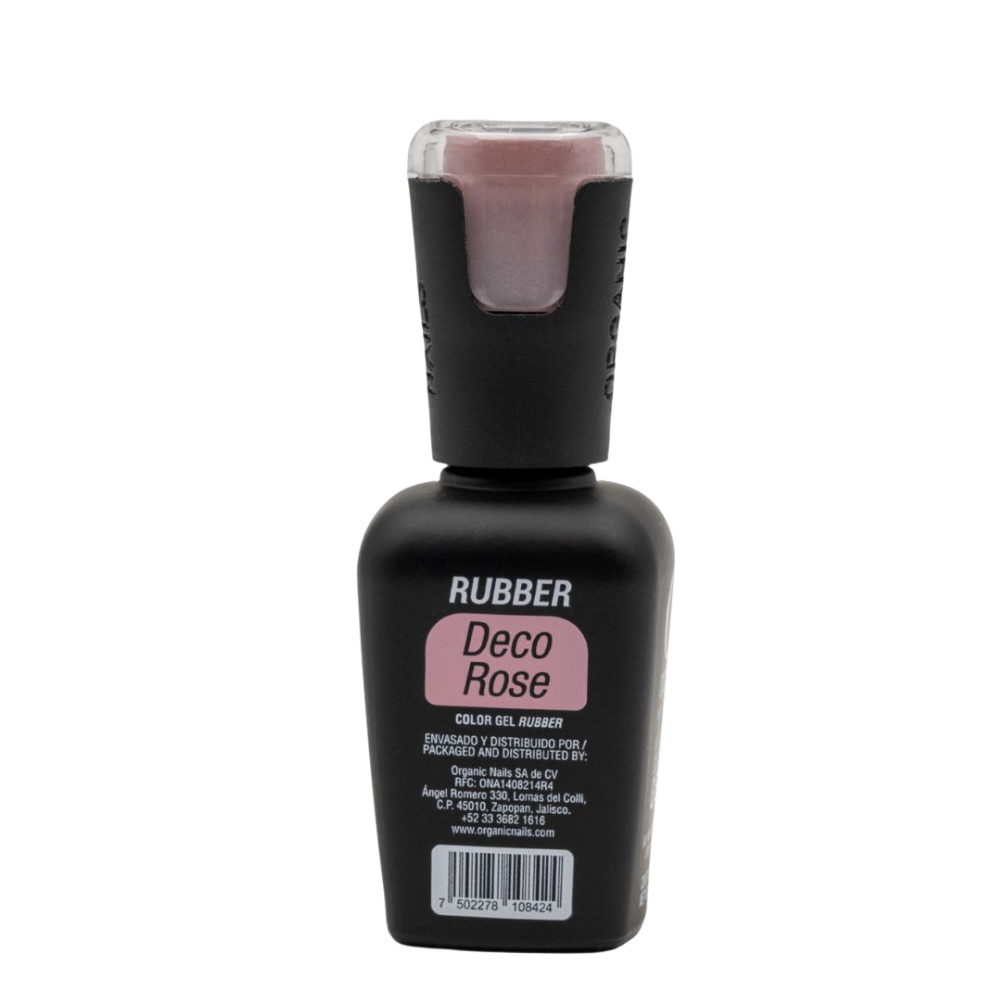 Base Rubber Organic Nails 15ml Deco Rose
