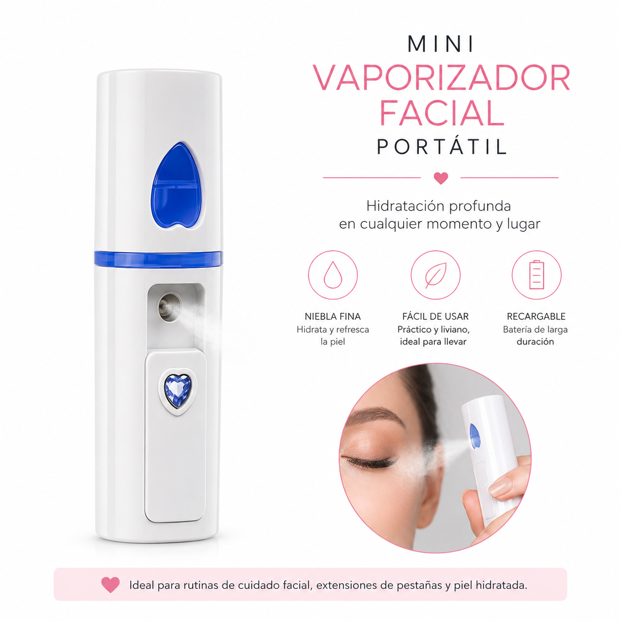 Mini Vaporizador Portatil
