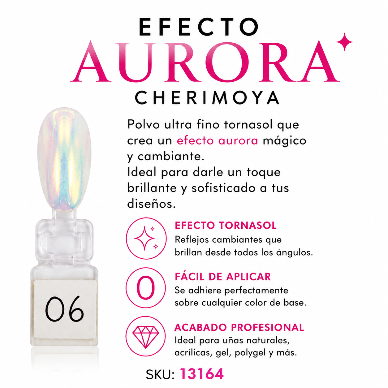 Efecto Aurora Dorado tornasol