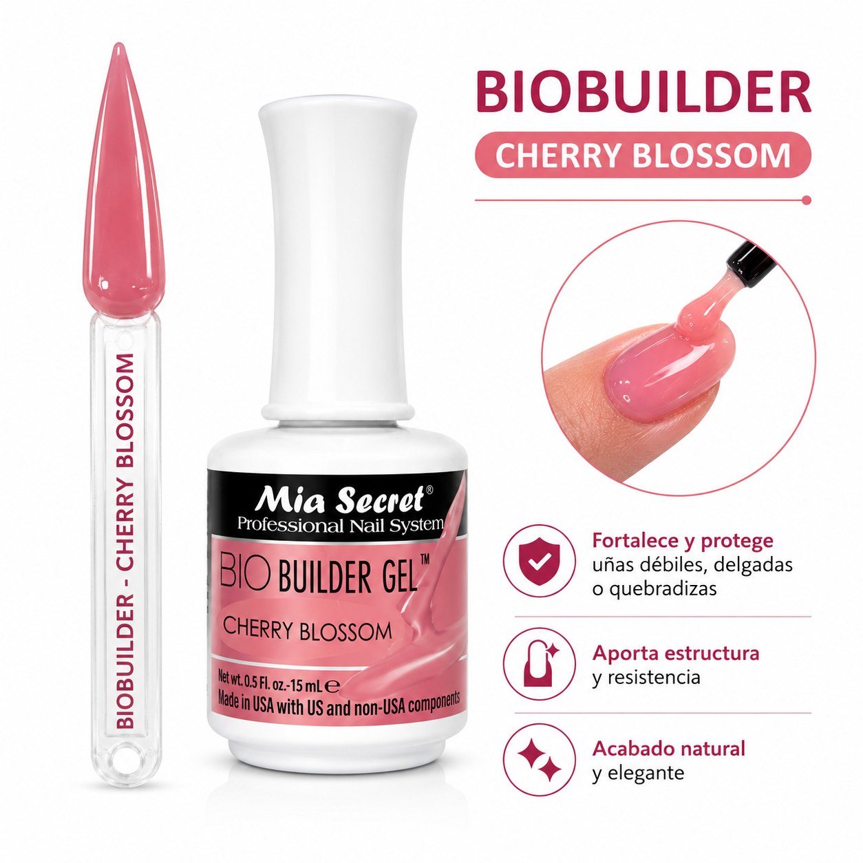 BioBuilder Cherry Blossom 15ML Mia Secret