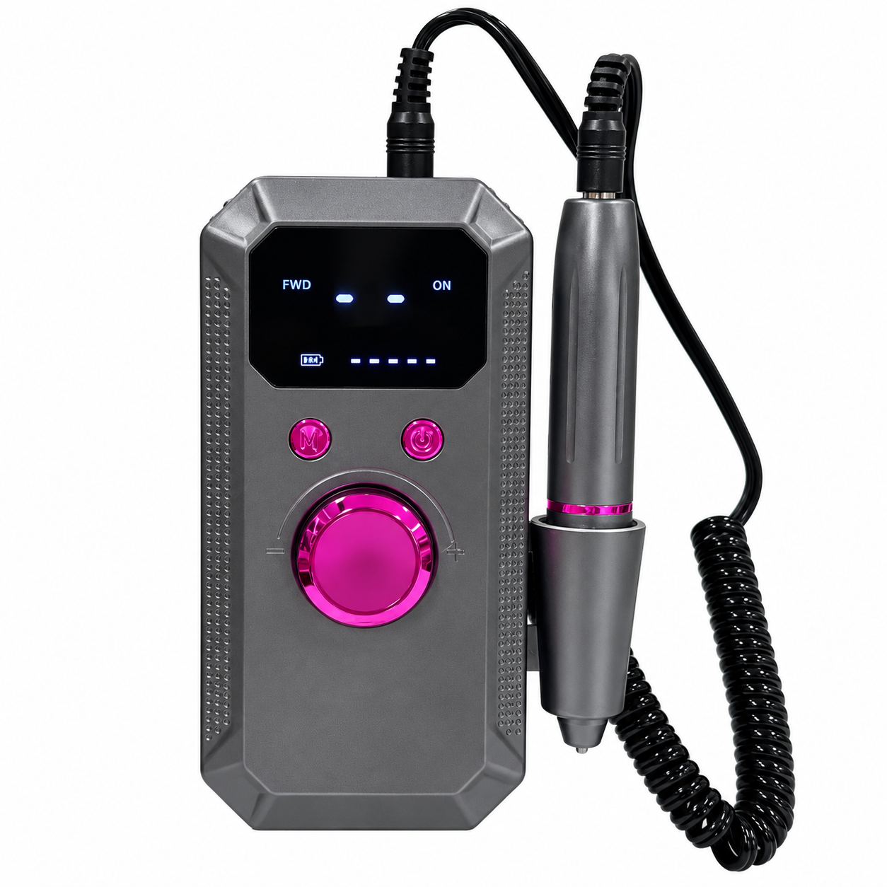 TORNO INALAMBRICO GLX-019 32.000 RPM (PLOMO-FUCSIA)