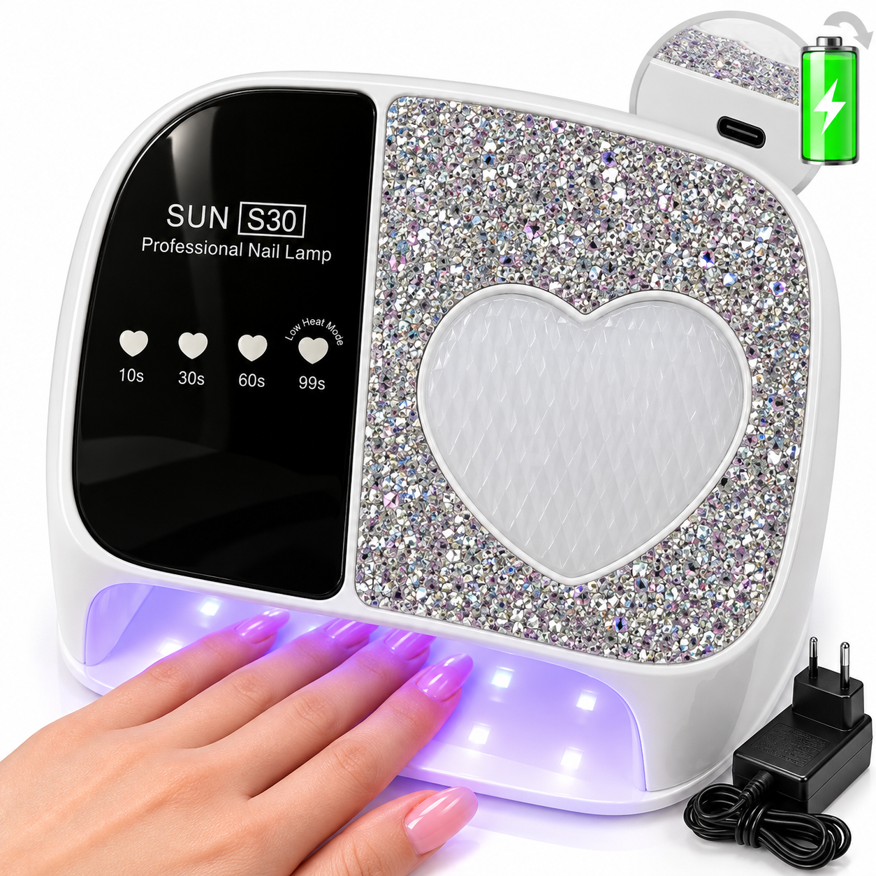 Lámpara Inalámbrica sun s30 108w Blanca